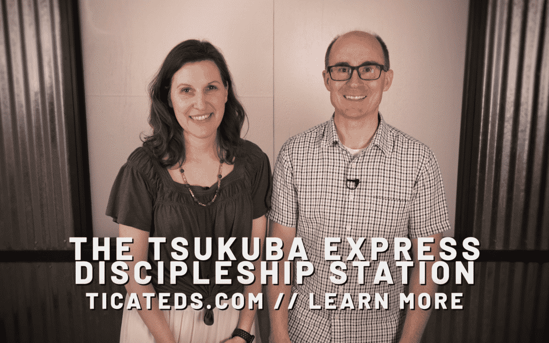Why the Tsukuba Express Discipleship Station?
